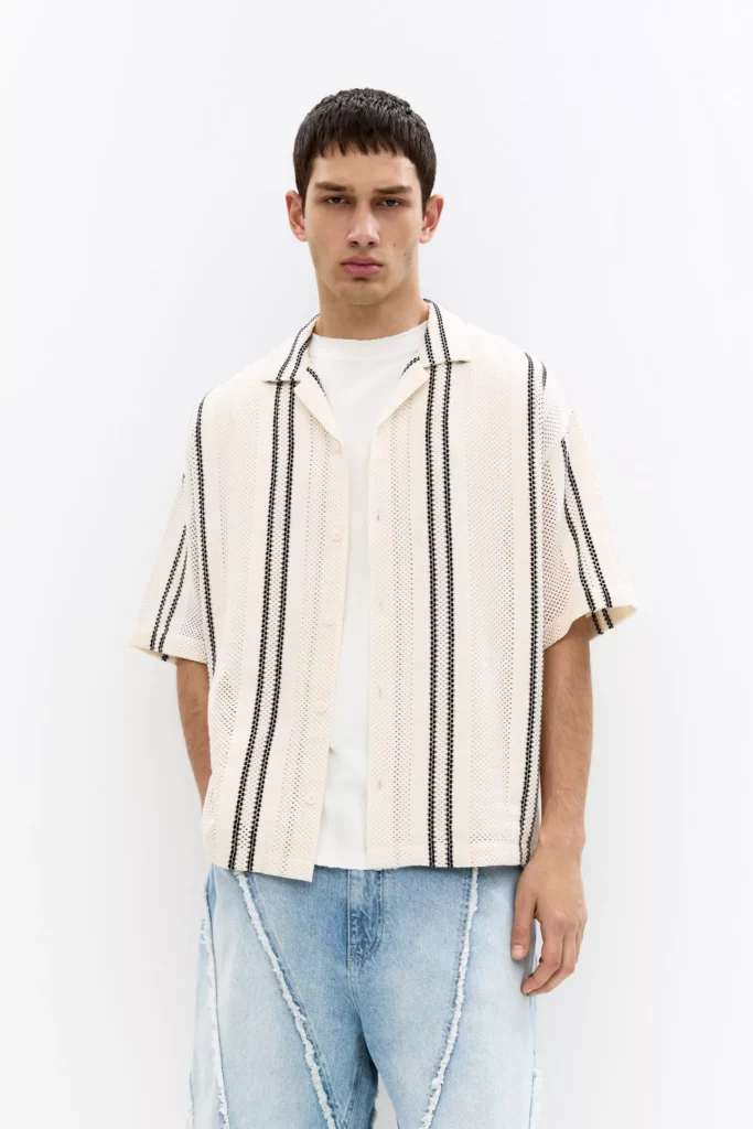 Camisa Litoral de Crochet