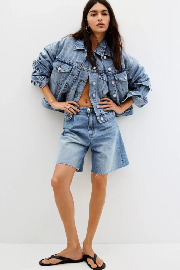 Chaqueta Índigo Recta