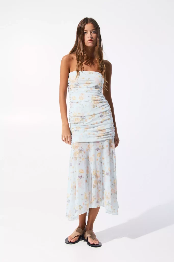 Vestido Catalina Jardín Midi