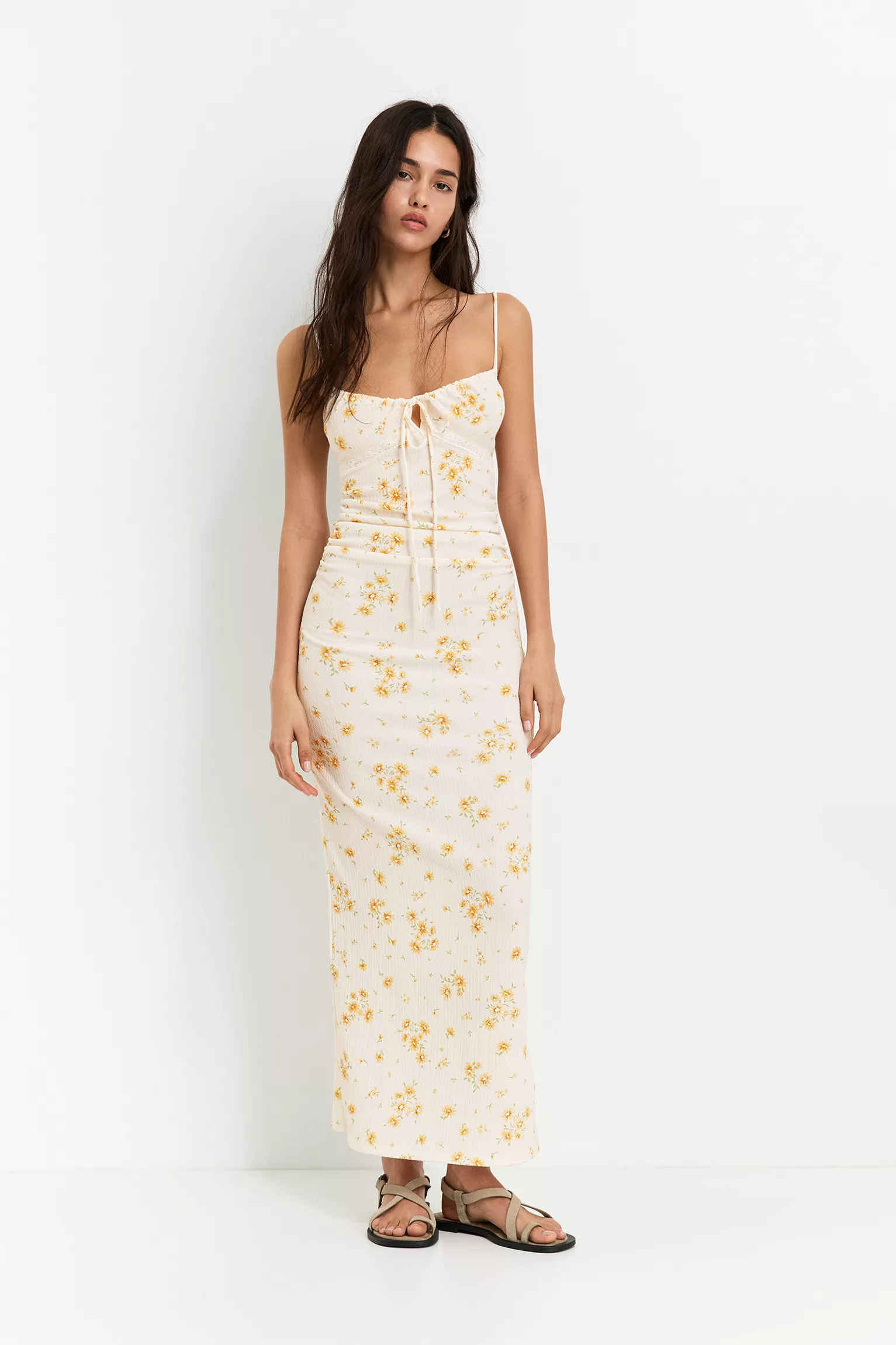 Vestido Índigo Texturizado - Imagen 3