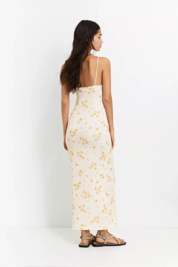 Vestido Índigo Texturizado